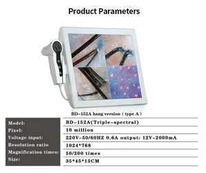 Detector Profesional de Cabello y Cuero Cabelludo con Pantalla de 15 Pulgadas para Detección de Arrugas y Folículos Capilares - Product Image 6