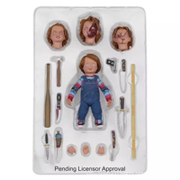 Statue De NECA Chucky Action personnage Ko Statue modèle poupée Collection cadeau d'anniversaire jouet pour enfants personnage d'anime
