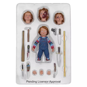 โมเดลตัวการ์ตูนตัวการ์ตูน Chucky ของสะสมตุ๊กตาอะนิเมะของขวัญวันเกิด - Product Image 5