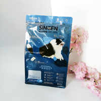 Pochette à fermeture éclair, emballage de chameau de chèvre, sac de lait en poudre à fond carré, plastique Flexible de qualité alimentaire 500g 1kg Pet Food thermoscellé ALU