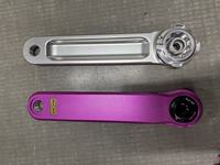 Pédalier creux à 3 boulons en alliage d'aluminium ultra léger CNC pour vélos de route/Brompton Bridy pliants et vélos cruisers