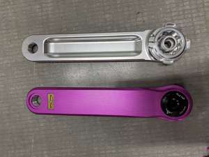 ชุดข้อเหวี่ยงจักรยานแบบกลวง 3 รู ผลิตจากอะลูมิเนียมอัลลอยด์น้ำหนักเบาพิเศษด้วยเทคโนโลยี CNC สำหรับจักรยานเสือหมอบ/จักรยานพับได้ Brompton Bridy และจักรยานครุยเซอร์ - Product Image 5