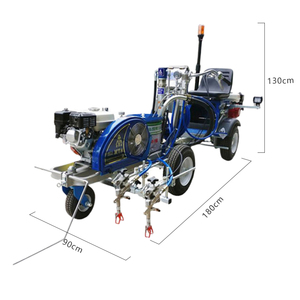 Factory Price Line Machine Two Component Cold <strong>Paint</strong> <strong>Driving</strong> Road Line Marking Machine - Product Image 1
