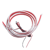 Bande lumineuse décorative d'ambiance pour voiture Bande LED étanche 12V (1.2M/1.6M/1.8M) | Lumière de capot DRL flexible pour la décoration automobile