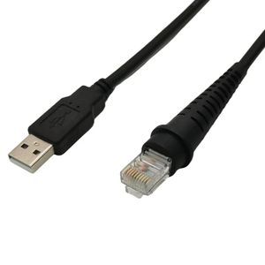 Cable USB a RJ50 de 6,5 pies para escáneres de código de barras Honeywell Metrologic <span class=keywords><strong>MS5145</strong></span>, MS7120, MS9540, MS7180, MS1690, MS9590, MS9520 - Product Image 3