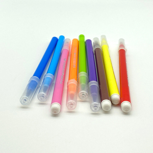 Vente en gros de stylos pinceau aquarelle non toxiques personnalisés Ensemble de marqueurs <span class=keywords><strong>aquarelles</strong></span> scolaires lavables pour enfants - Product Image 4