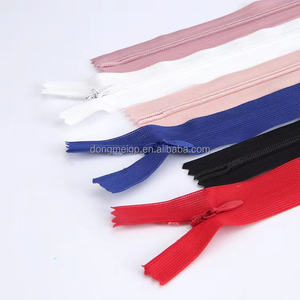 Fermeture éclair invisible en Nylon 3 #, 10 pièces de haute qualité, curseur multicolores, fermeture éclair détachable pour robe, personnalisé coloré - Product Image 3