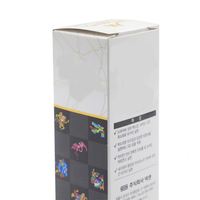 Boîte d'emballage en carton noir avec impression de logo personnalisée selon les besoins du client