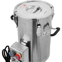 Keukengerei Leverancier 18l Commerciële Hoge Snelheid Roestvrij Staal 6 Blad Blad Groentemixer Industriële Blender