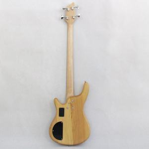 Prix d'usine chinois pas cher Elm Bass Electric Nature Spalted Electric Bass Guitar 4 String - Product Image 2