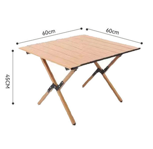 <span class=keywords><strong>Table</strong></span> de repas pliable moderne en plastique durable pour l'extérieur 60x60x42/45cm, pour barbecue, jardin, pique-nique, <span class=keywords><strong>camping</strong></span>, utilisation en voiture, mobilier d'extérieur portable - Product Image 3