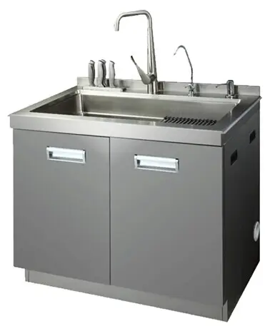 304 кухонная раковина из нержавеющей стали, отдельно стоящая раковина с утилизацией Кухонных Отходов