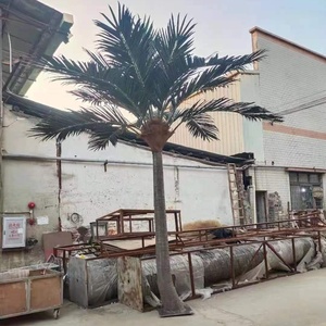 Ornements de jardin, arbre artificiel d'extérieur, palmier artificiel <span class=keywords><strong>Tropical</strong></span>, cocotier artificiel pour la décoration - Product Image 1