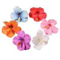 Korsase Bunga Frangipani Buatan Tangan untuk Pernikahan Hawaii, Jepit Rambut, Sentuhan Alami, Tahan Lama, untuk Hari Ibu, Paskah