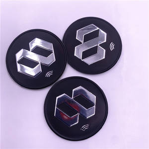 Patch NFC en silicone, étiquette NFC 424 pour vêtements - Product Image 1