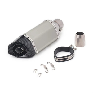 Pot d'échappement universel en acier inoxydable pour <span class=keywords><strong>moto</strong></span> Cbr 954 Rr Goldwing 1800 Vfr 750 <span class=keywords><strong>Rebel</strong></span> Steed 400 Cbr125R - Product Image 3