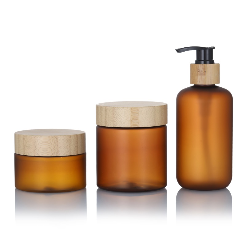 cosmetic packaging amber
