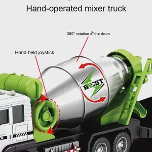 Set <span class=keywords><strong>de</strong></span> Vehículos <span class=keywords><strong>de</strong></span> Ingeniería <span class=keywords><strong>de</strong></span> Aleación para Niños, Camión Mezclador <span class=keywords><strong>de</strong></span> Inercia, Camión <span class=keywords><strong>Cisterna</strong></span> <span class=keywords><strong>de</strong></span> Aceite, Camión Bomba <span class=keywords><strong>de</strong></span> <span class=keywords><strong>Agua</strong></span> para Bebés, Modelo <span class=keywords><strong>de</strong></span> Camión Volquete para Niños - Product Image 2
