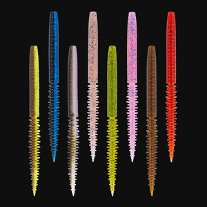 Señuelos de Pesca Artificiales de PVC Suave, Acción de Natación de Alta Vibración, Flexibles, de 115 mm y 3.7 g, Venta al por Mayor de Fábrica HONOREAL OEM - Product Image 1