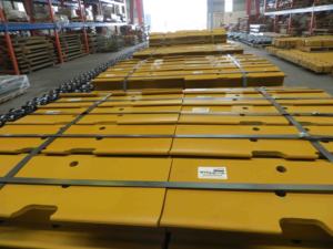 แผ่นรองตีนตะขาบเหล็กแบบเดี่ยวสำหรับรถดันดิน D6H D6R รุ่น Master <span class=keywords><strong>Track</strong></span> Shoe 6Y6286 - Product Image 3