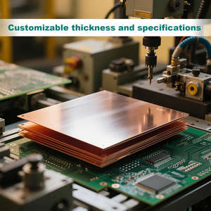 Fabricant FR4 G10 Panneau en fibre de verre stratifié revêtu de cuivre pour <span class=keywords><strong>PCB</strong></span> - Product Image 4