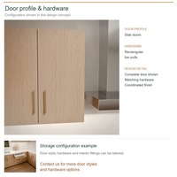 Meuble de cuisine en contreplaqué avec portes stratifiées, aménagement en L de luxe, dimensions personnalisées, rangement par tiroirs et livraison en kit