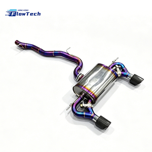 Échappement Catback en Titane Léger Haute Performance avec Valve pour Golf 7R 7.5R 2.0T avec Son Réglable et Télécommande - Product Image 2
