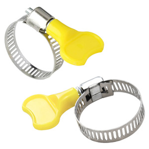 Climbing Small American Style Hose <b>Clamp</b> 6-44mm Stainless Steel Self Tightening For Repair - Product Image 1