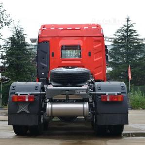 Nueva llegada Howo 6x4 Tractor Truck 10 Wheel 371 430 Hp Euro2 Usado 40 Ton Howo A7 T7h Nx Tractor Unit Truck - Product Image 4
