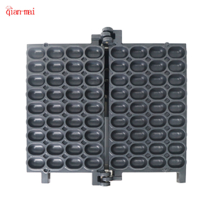 Thương mại điện 36 lỗ không dính Nụ cười khuôn mặt tùy chỉnh mini trứng Waffle maker - Product Image 3