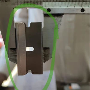 Lames de rasoir industrielles de 4 pouces pour machine à découper les capuchons en acier - Product Image 1