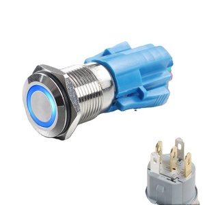 YUMO ขายร้อน ABS19S แผงสแตนเลสนำโลหะปุ่มกด - Product Image 1