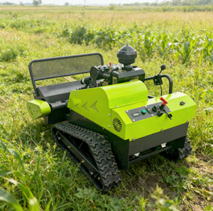 Nouvelle tondeuse robotisée intelligente industrielle à essence à braquage zéro automatique, 2000W, largeur de coupe 800mm, conception sur chenilles - Product Image 6
