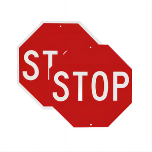 Yol güvenliği sokak trafik tabela için amerikan yansıtıcı trafik işaretleri - Product Image 4