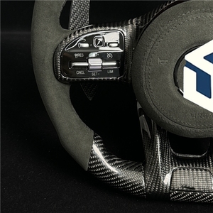 Volant sport en cuir avec écran LED pour Mercedes Benz C217 W209 W204 W205 W206 W207 Coupé <span class=keywords><strong>C63s</strong></span> C63 AMG - Product Image 4