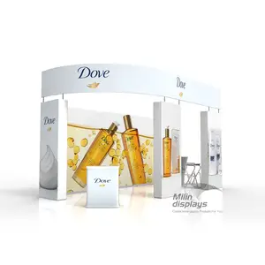 2024 Newest Promotion Exhibition Stand Customized Printing Trade Show Booth for Advertising