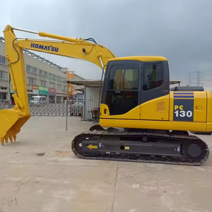 Excavatrice hydraulique Komatsu PC130 d'occasion très demandée, puissance élevée, performance stable, bon état de fonctionnement, à vendre - Product Image 3
