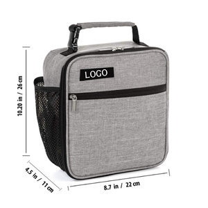 Custom Thickened Aluminum Foil Portable Thermal Insulated Lunch <b>Cooler</b> Bag for Adults Durable Insulated Lunch Bag <b>Ice</b> <b>Packs</b> for - Product Image 3
