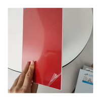 Feuille de plastique ABS bicolore Chinaplas, 2 couches de couleurs, plaque en plastique pour gravure, pour enseignes publicitaires, badges