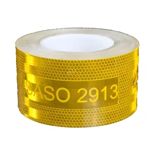 Three Sizes Metallized Reflective Sticker Tapes Middleeast Conspicuity Reflective Tapes for Saudi arabia SASO 2913