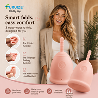 Coupelle menstruelle en silicone de qualité médicale, grande capacité, anti-fuite, réutilisable, pour flux abondant, vente en gros fabricant