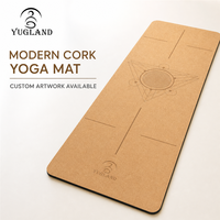 Matras Yoga Gabus Antimikroba Lapis Ganda Anti Selip untuk Pilates, Olahraga di Rumah, dan Latihan di Gym - Vendor Grosir