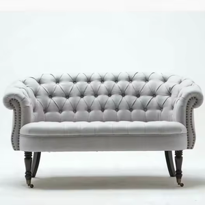 <span class=keywords><strong>Canapé</strong></span> <span class=keywords><strong>Chesterfield</strong></span> de luxe moderne à dossier et siège capitonnés avec bouton, vente en gros bon marché de canapés de salon en usine - Product Image 3