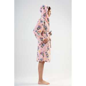 Robe en polaire pour filles Landy, manches longues, imprimée, douce et confortable, vêtements de nuit, peignoir - Product Image 2