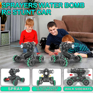 Voiture RC 14CH 1:10 4x4 tout-terrain avec canon à eau et pulvérisation, roues Mecanum 4WD, voiture <span class=keywords><strong>de</strong></span> drift haute vitesse pour cascades, voiture RC Rlaarlo - Product Image 2