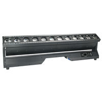Matrice de lumières LED 12x40W RGBW 4-en-1 + 144 3-en-1 avec faisceau mobile DMX512 et RDM pour éclairage de scène de concert et d'événements, DJ et théâtre