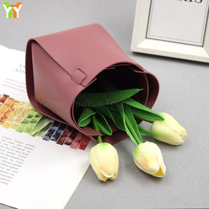 Vasi <span class=keywords><strong>per</strong></span> <span class=keywords><strong>piante</strong></span> in ecopelle avvolti <span class=keywords><strong>da</strong></span> giardino vaso porta vasi con fiori <span class=keywords><strong>per</strong></span> interni moderna copertura <span class=keywords><strong>per</strong></span> vaso - Product Image 5