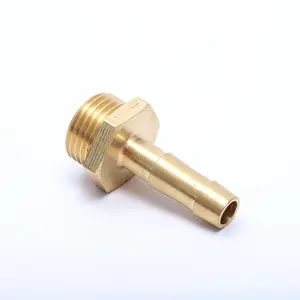 Custom factory quick connect Female Equal brass forging body nozzle air hose barb fitting hose for pipe