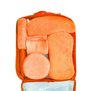 Juego de cepillos de limpieza para coche, 9 piezas, kit de microfibra para interior, vidrio, llantas, con paño de limpieza - Product Image 2