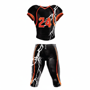 Mejor precio uniforme de fútbol americano equipo Jersey diseño de sublimación personalizado con Logo nombres números transpirable Opción de talla grande - Product Image 1